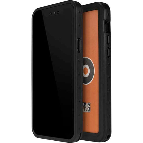 NHL Philadelphia Flyers Distressed iPhone 15 Plus Waterproof Case